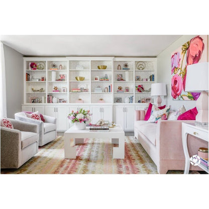 Multicolor Modern Hand Tufted  Wool Area Rug