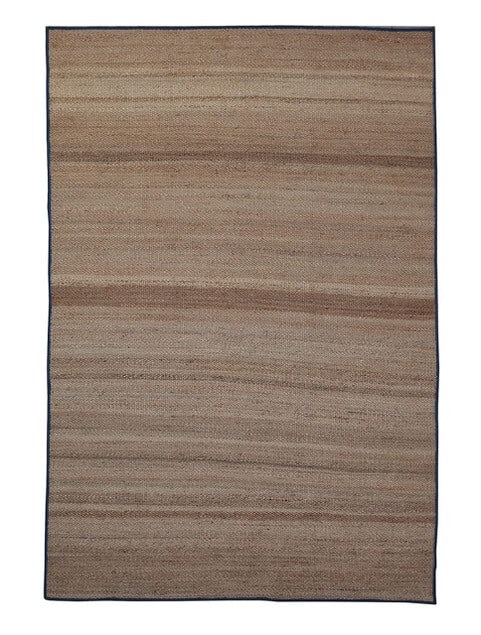 JP0026 BENGAL – NATURAL JUTE & ROYAL BLUE RUGS