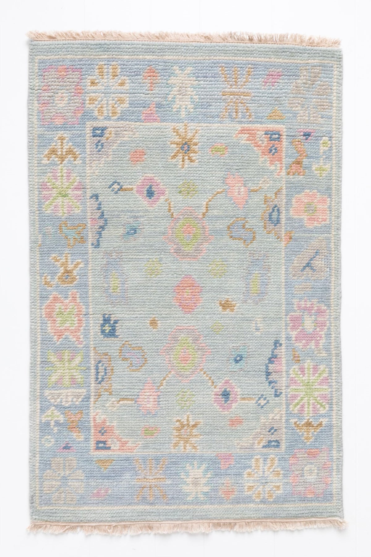 L-023 BETH MINI Hand Knotted Rug