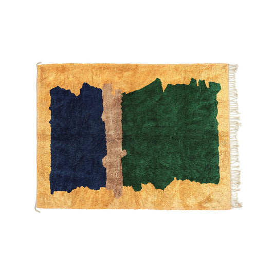 Fields - Yellow Bisha Rugs