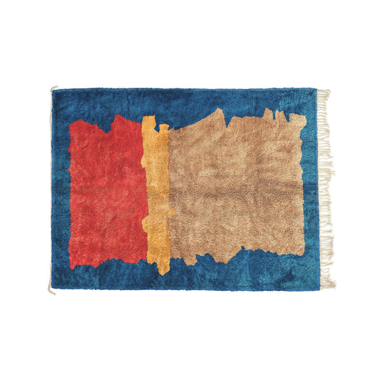 Fields - Blue Bisha Rugs